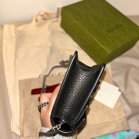 GUCCI Dionysus leather super mini bag - Picture 4 of 6